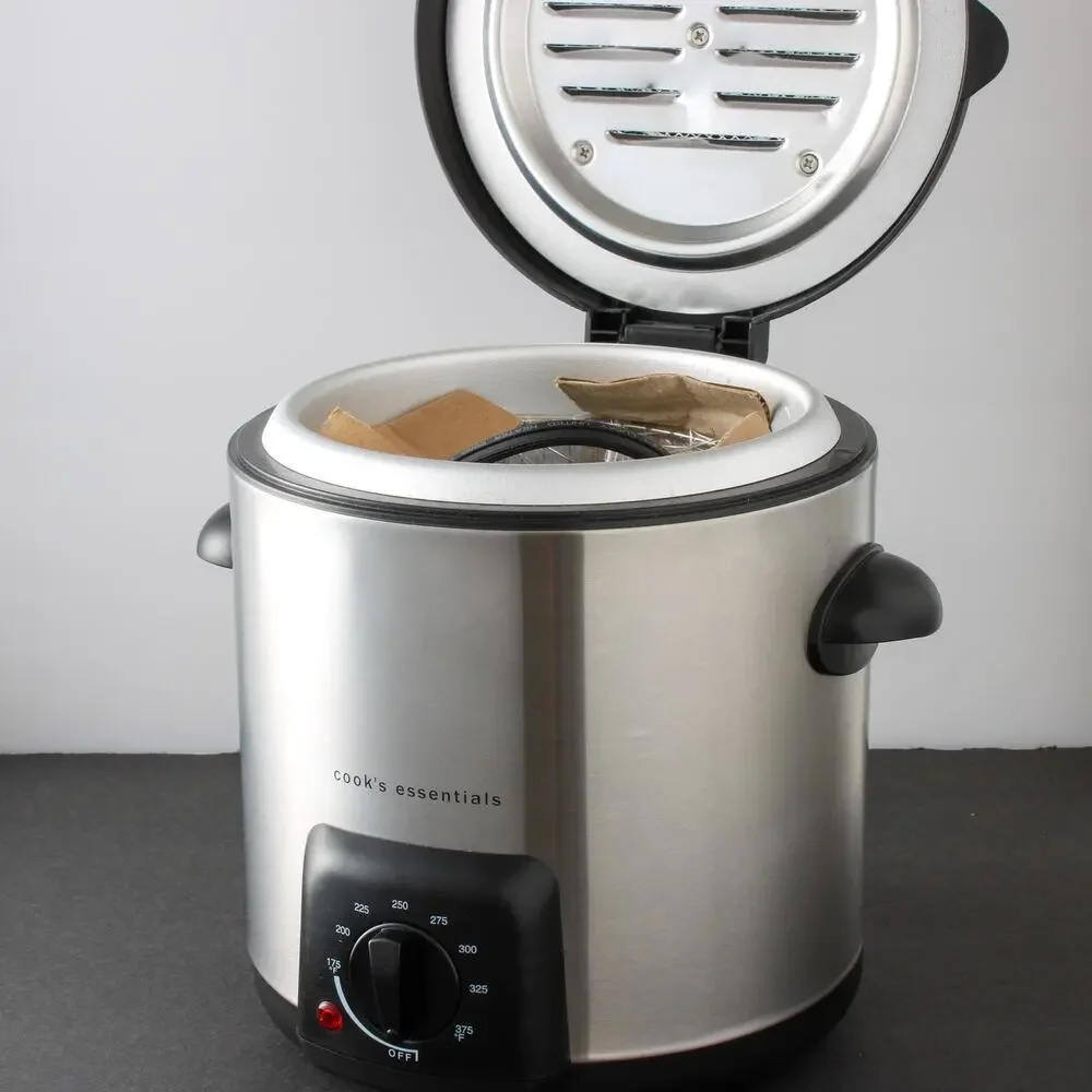 Cook's Essentials 1qt. Stainless Steel Deep Fryer